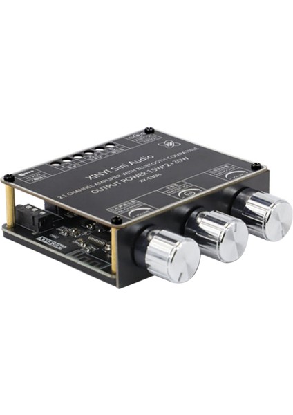 XY-E30H 2.1 Kanal Bluetooth 5.1 Ses Güç Amplifikatörü Devre Kartı Modülü Yüksek ve Düşük 15WX2+30W Subwoofer Amplifikatör Hoparlör (Yurt Dışından)
