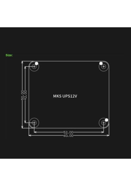 Mks Ups 24V Modülü 3D Yazıcı Parçaları Elektrik Kesintisi Algılama Kaldırma Z Ekseni Dc 24V Için Modeli Korumak Için (Yurt Dışından)
