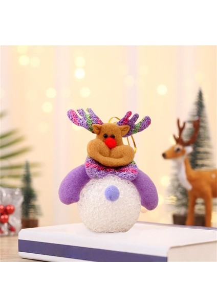 Sevimli Noel Tombul Bebek Kapı Tatil Dekor Geyik Için (Yurt Dışından)