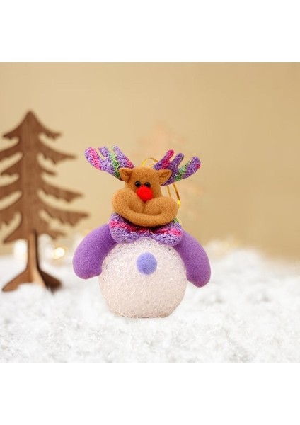 Sevimli Noel Tombul Bebek Kapı Tatil Dekor Geyik Için (Yurt Dışından)