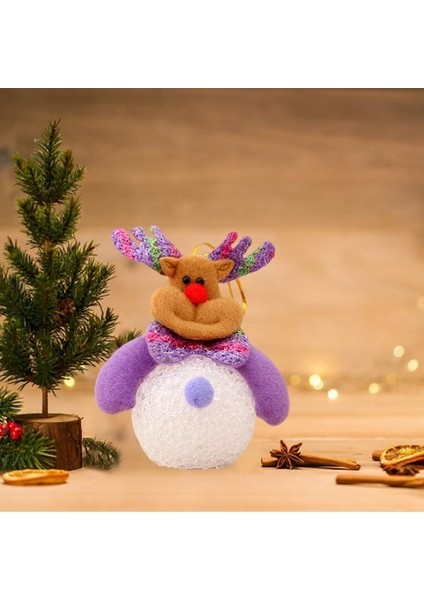 Sevimli Noel Tombul Bebek Kapı Tatil Dekor Geyik Için (Yurt Dışından)