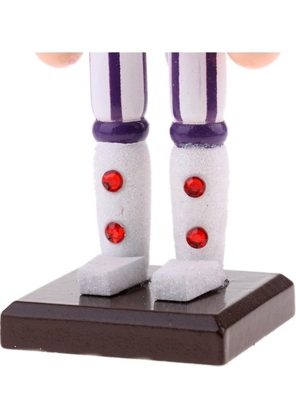 25 cm Ahşap Kek Fındıkkıran Heykelcik Kukla Noel (Yurt Dışından)