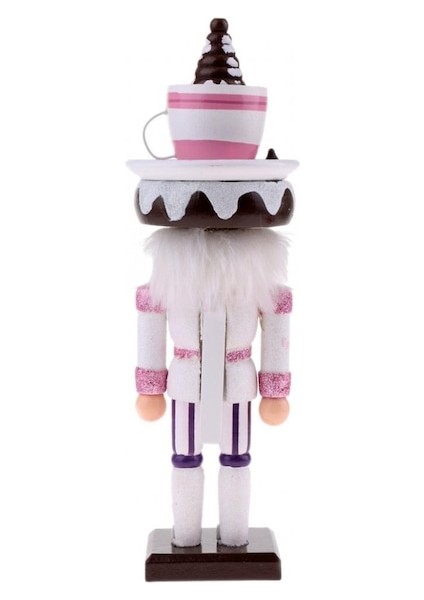 25 cm Ahşap Kek Fındıkkıran Heykelcik Kukla Noel (Yurt Dışından)