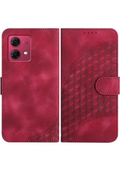 Motorola Moto G84 5g Deri Manyetik Telefon Kılıfı (Yurt Dışından)