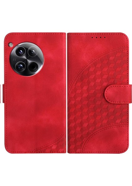 Oneplus 12 Deri Pu Deri Telefon Kılıfı (Yurt Dışından)