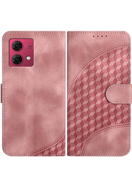Motorola Moto G84 5g Deri Manyetik Telefon Kılıfı (Yurt Dışından)