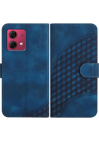 Motorola Moto G84 5g Deri Manyetik Telefon Kılıfı (Yurt Dışından)