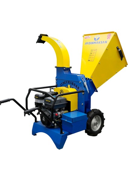 Mdo 015B - 15 Hp Bacalı Mobil Benzinli Motorlu Dal Öğütme Makinesi