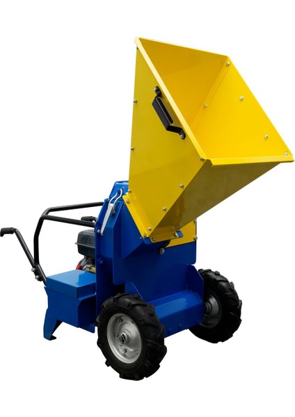 Mdo 015B - 15 Hp Bacalı Mobil Benzinli Motorlu Dal Öğütme Makinesi