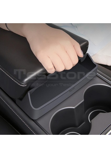 Topfit Tesla Model Y/3 Kolçak Önü Gözlüklük