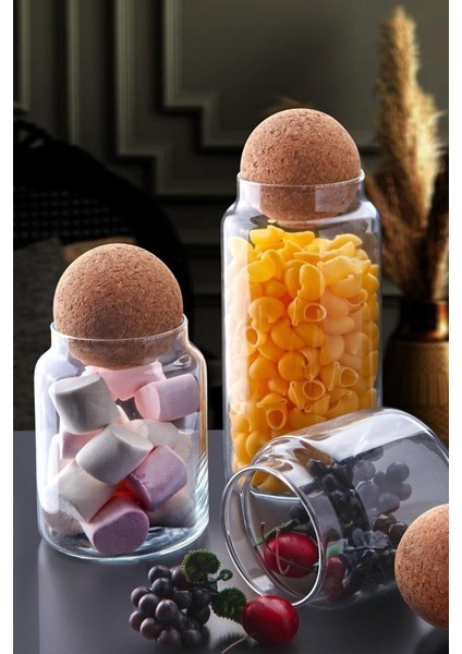 Cam 3lü Top Kapaklı Kavanoz 8680530186232 fırsatları