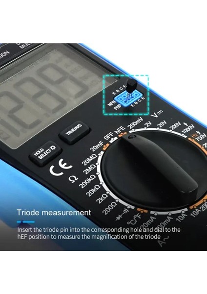 DT-890N Ölçü Aleti Multimetre