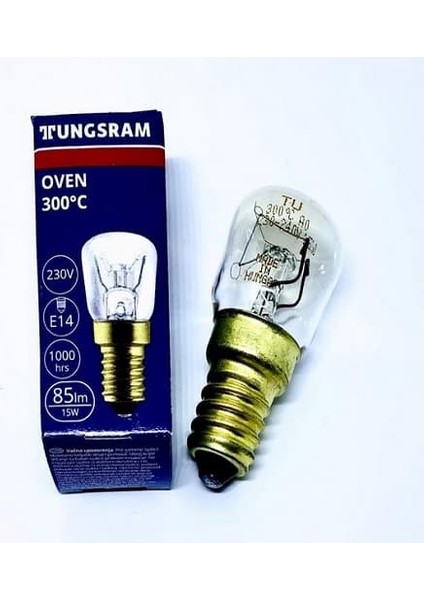 Fırın Ampülü 15W E14 Duylu 300° Tungsram fiyatları