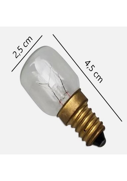 Fırın Ampülü 15W E14 Duylu 300° Tungsram modelleri