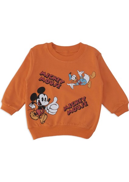 Erkek Bebek Mickey Mouse Disyney Baskılı 2'li Alt Üst Takım fiyatları