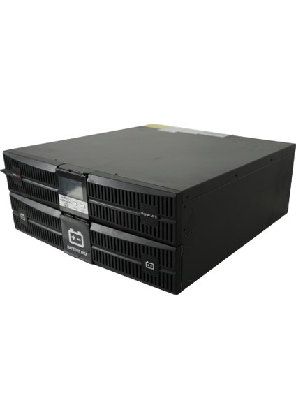3kva Raf Tipi Çevrimiçi Ups With 1-Ph In & 1-Ph Out 230VAC Uyumlu
