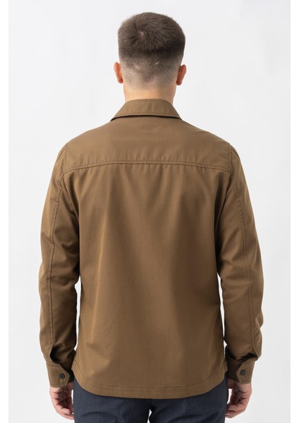 Aarberg 58144 Mevsimlik Slim Fit Pamuklu Mont Camel indirimleri