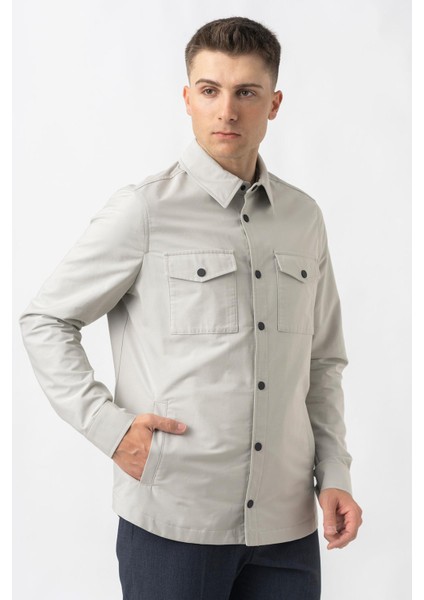 Aarberg 5814 Mevsimlik Slim Fit Pamuklu Mont Taş fırsatları