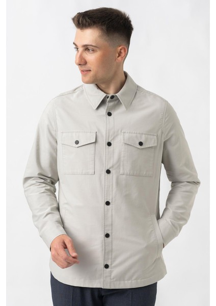 Aarberg 5814 Mevsimlik Slim Fit Pamuklu Mont Taş indirimleri