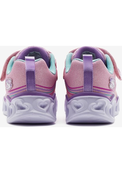 Heart Lights - Retro Hearts Büyük Kız Çocuk Pembe Işıklı Spor Ayakkabı 302689L Lpmt indirimleri