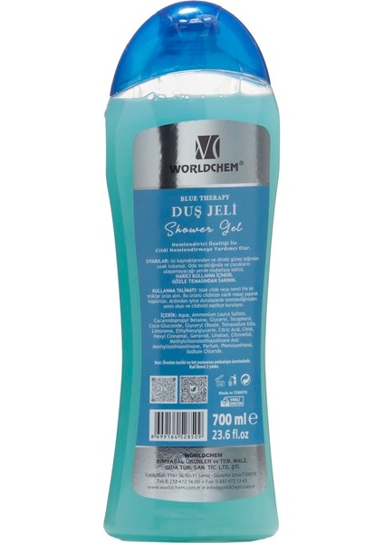 Blue Therapy Vegan Duş Jeli Helal Sertifalı 700 ml modelleri