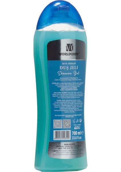 Blue Therapy Vegan Duş Jeli Helal Sertifalı 700 ml fırsatları