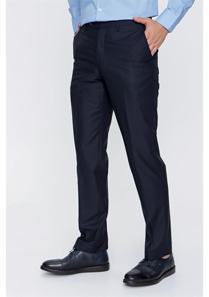 Lacivert Yandan Cepli Basic Comfort Fit Pantolon 1003220005 modelleri