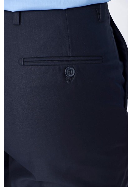 Lacivert Yandan Cepli Basic Comfort Fit Pantolon 1003220005 indirimleri