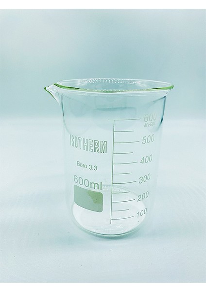 Cam Beher Dereceli Borosilikat 600ML - 2 Adet