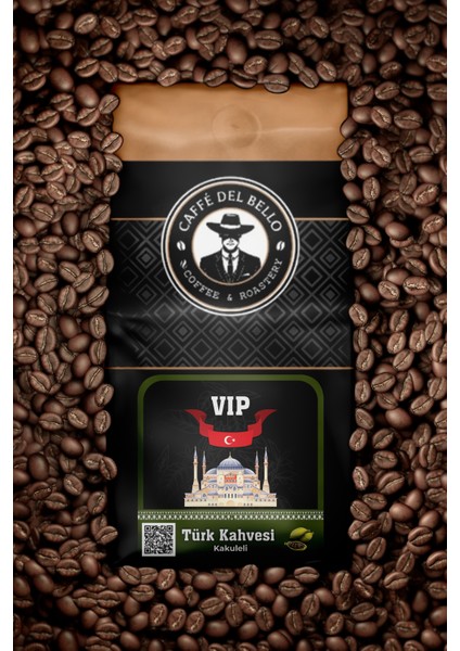 Caffe Del Bello Kakuleli Vip Türk Kahvesi 5 kg (Çekirdek)