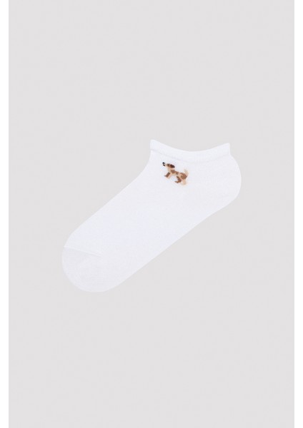 Minimal Animal Mavi-Pembe 3lü Patik Çorap fiyatları