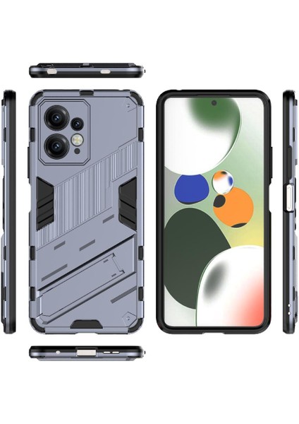 Xiaomi Redmi Için Not 12 4g Kickstand Sağlam Askeri Koruyucu Kapak (Yurt Dışından) fiyatları