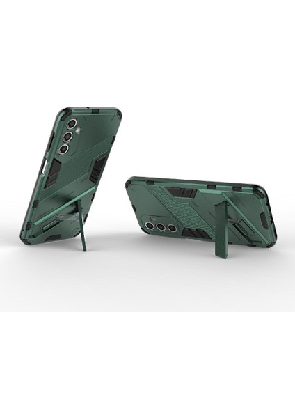 Samsung Galaxy A24 4g Kickstand Koruyucu Kapak Sağlam Askeri (Yurt Dışından)