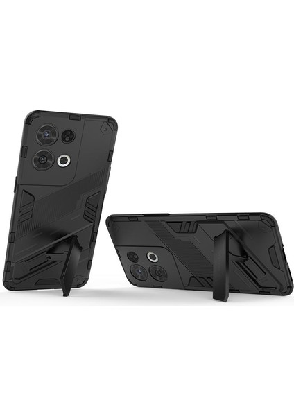 Oppo Oppo 8 Pro 5g Koruyucu Kapak Için Kılıf Kickstand Sağlam Askeri (Yurt Dışından)
