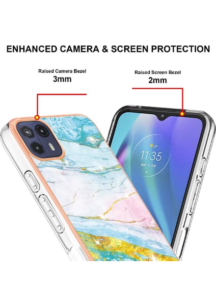 Motorola Moto G50 5g Mermer Desen Ince Tpu Koruma Yumuşak (Yurt Dışından) modelleri