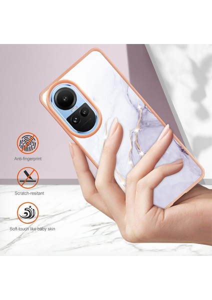 Oppo Oppo 8t 4g Mermer Desen Koruma Için Kılıf Ince Tpu Yumuşak Tampon (Yurt Dışından) indirimleri