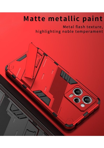 Xiaomi Poco X5 Pro 5g Kickstand Koruyucu Kapak Sağlam Askeri (Yurt Dışından)