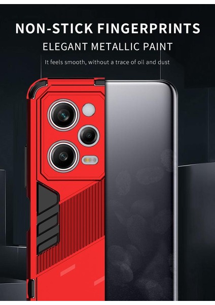 Xiaomi Poco X5 Pro 5g Kickstand Koruyucu Kapak Sağlam Askeri (Yurt Dışından)