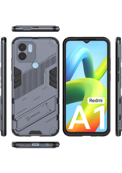 Xiaomi Redmi A1 Artı Kickstand Sağlam Askeri Koruyucu Kapak (Yurt Dışından) indirimleri