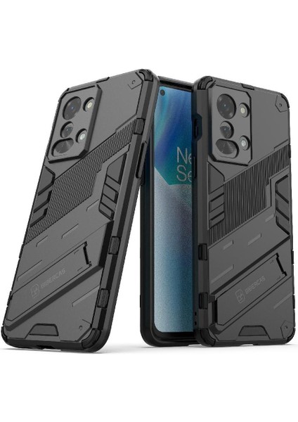 Oneplus Nord 2t 5g Kickstand Sağlam Askeri Koruyucu Kapak Için Kılıf (Yurt Dışından)