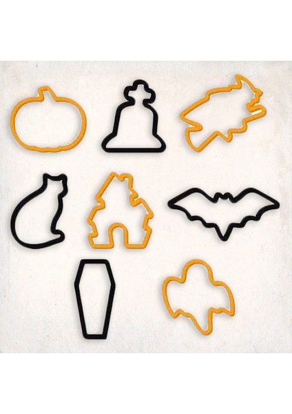Halloween Kurabiye Kalıp Seti 7’li