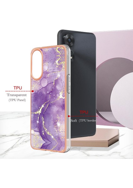 Oppo Oppo 8t 4g Koruma Için Kılıf Yumuşak Tampon Ince Tpu Mermer Desen (Yurt Dışından) fırsatları