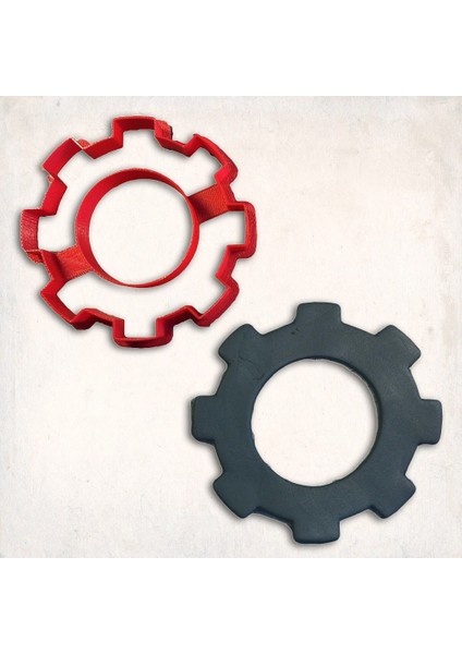 Dişli-2 Kurabiye Kalıbı Şekillendirici Kopat