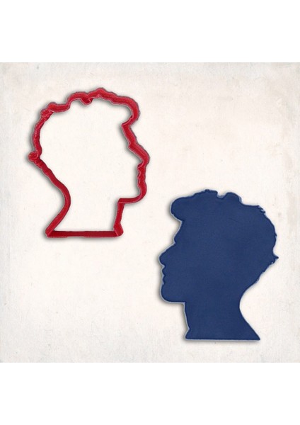 Adam Kafa Kurabiye Kalıbı Şekillendirici Kopat