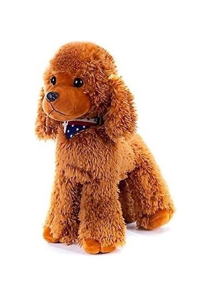 Peluş Poodle Köpek Yavru Oyuncak - Kahverengi (Yurt Dışından)