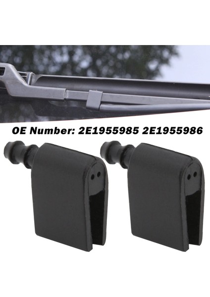 2 Adet Evrensel Cam Sileceği Yıkama Nozulu Püskürtme Jeti Mercedes Benz Sprinter Dodge 2500 3500 Vw Crafter fırsatları