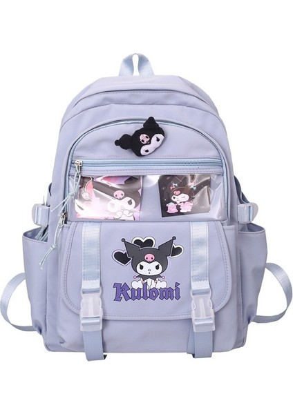 4d Baskılı Kuromi Okul Çantası Ilkokul Sırt Çantası (Yurt Dışından)