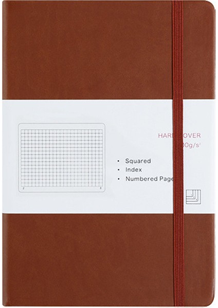 Defter-Kahverengi-Kare-A5 (Yurt Dışından)