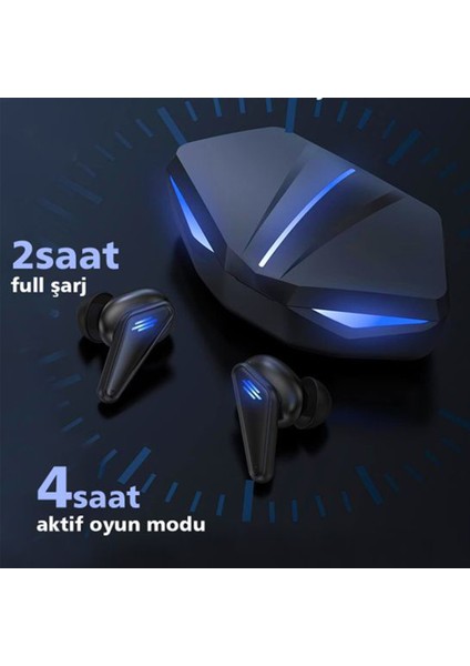 Rgb Bluetooth Kulaklık Kulakiçi Kablosuz  x Iaomi Redmi Note Pro 9 Pro 10 Pro 11 Pro Uyumlu Gaming