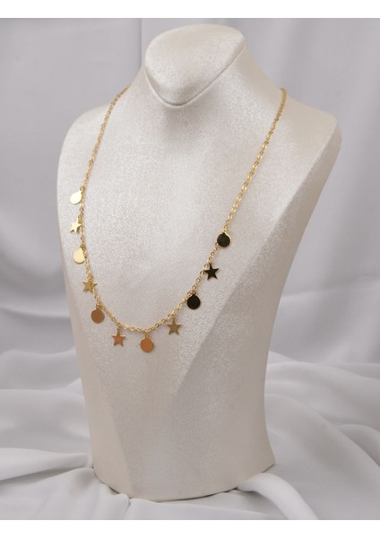 7 gr (Gram) Pullu Yıldız Kolye 22 Ayar Altın fiyatları